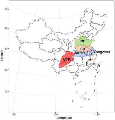 Evaluation of Fusarium Head Blight Resistance in 410 Chinese Wheat Cultivars Selected for Their Climate Conditions and Ecological Niche Using Natural Infection Across Three Distinct Experimental Sites